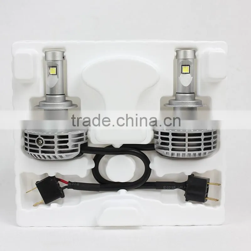 waterproof super bright 25w h7 conversion led headlight kit with IP68 and 3000k