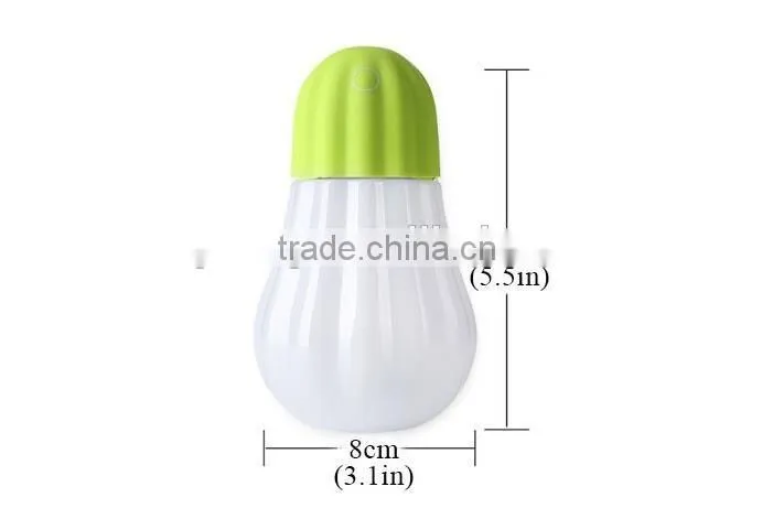 Mini Pumpkin Humidifier LED Nightlight Household Warm Mist Humidifier Office Car Air Diffuser Mist Maker