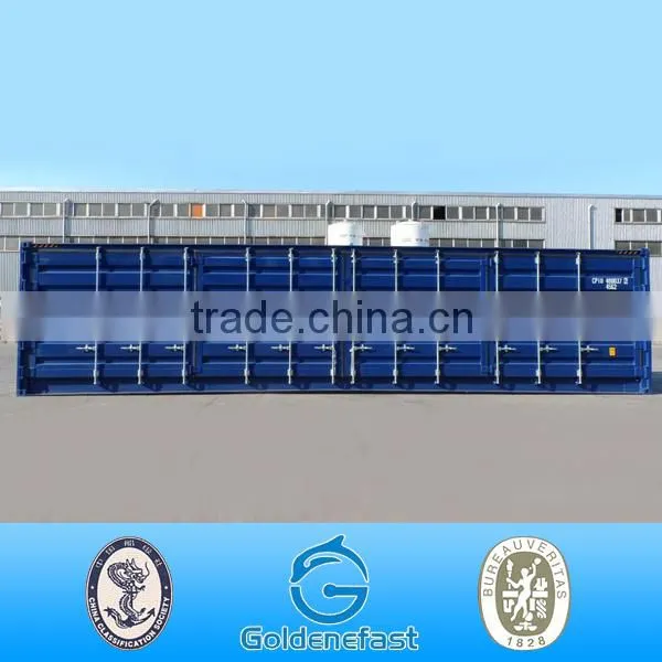 customize 20ft 40ft shipping container side door open in china