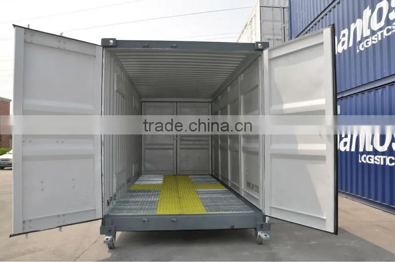 brand new 20feet full side open steel gridding floor container