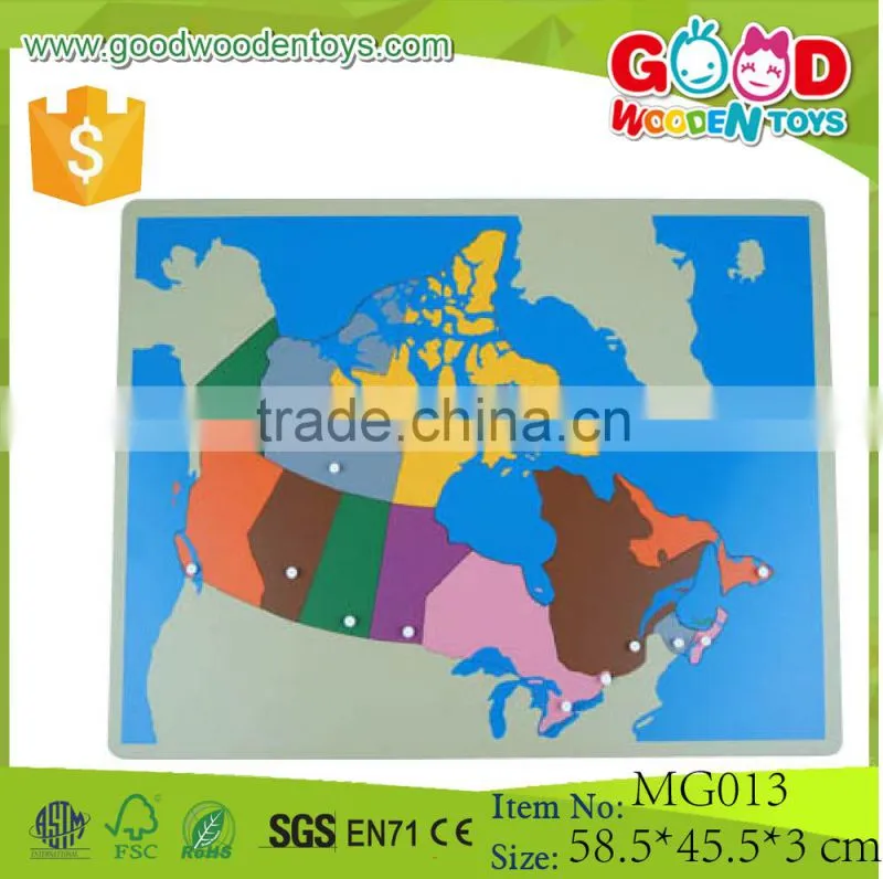 Factory Price educaional NEW Australia Puzzle Map Montessori Materials for Sale
