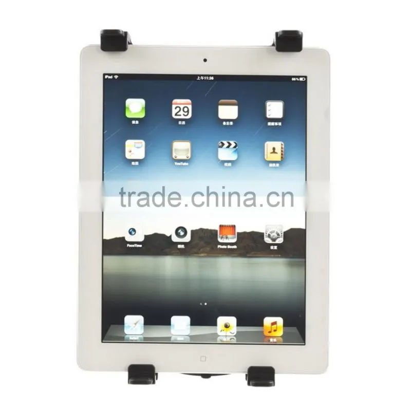 Universal PC GPS Car Windshield Back Seat Headrest Table Mount Tablet Holder For iPad 2/3/4/5 Tablet Stand Black Wholesale