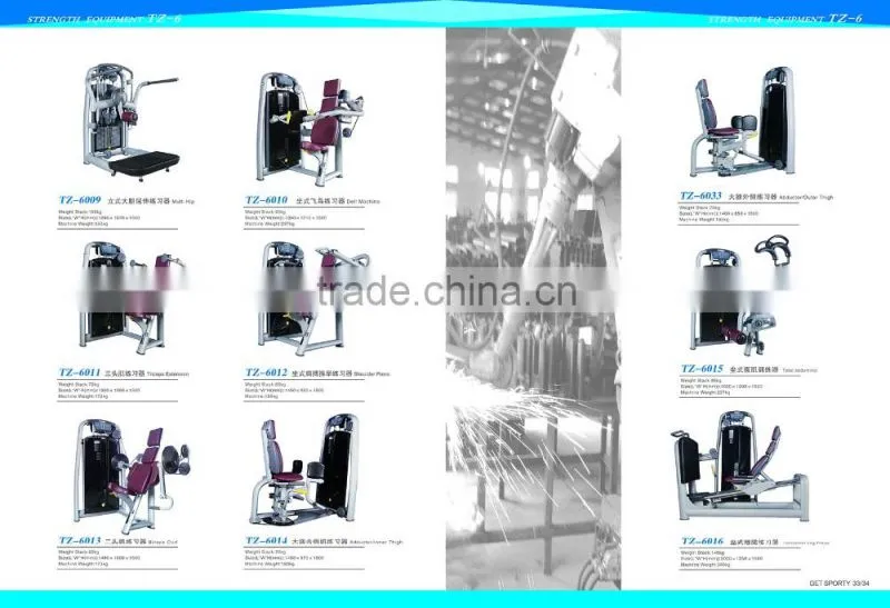 dual function Gym Machine / Inner &Outer thigh Fitness equipment / TZ-6053
