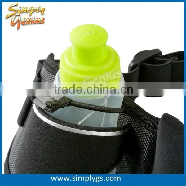 (#1 hydration pack) light weight & durable fanny pack sport elastic waist bag reflective running belt
