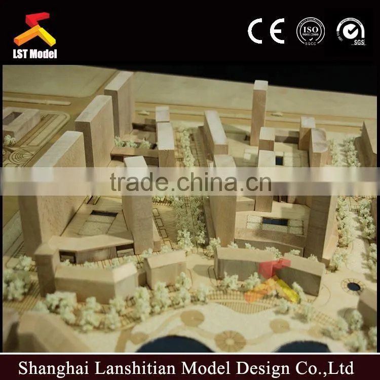 bright in colour ABS plastic handmade architectural modelling supplies