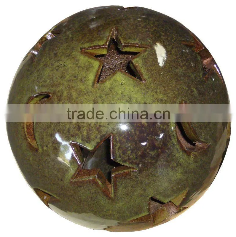 ceramic decoration garden ball