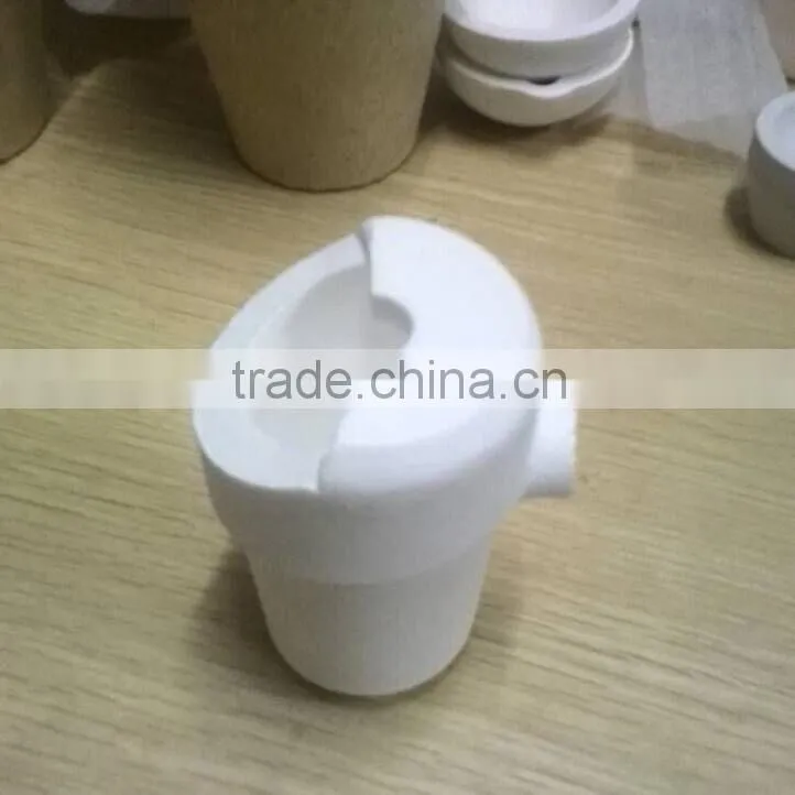 Horizontal Vertical Quartz Crucible / dental Ceramic crucible for Centrifugal casting machine