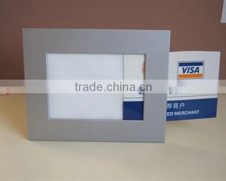 Edgelight led plastic light box PF2 ABS material frame lighting box