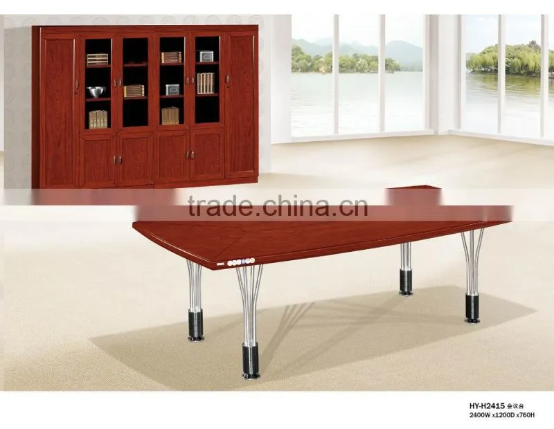 CHINESE traditional mdf wood meeting table design factory sell directly HYA53