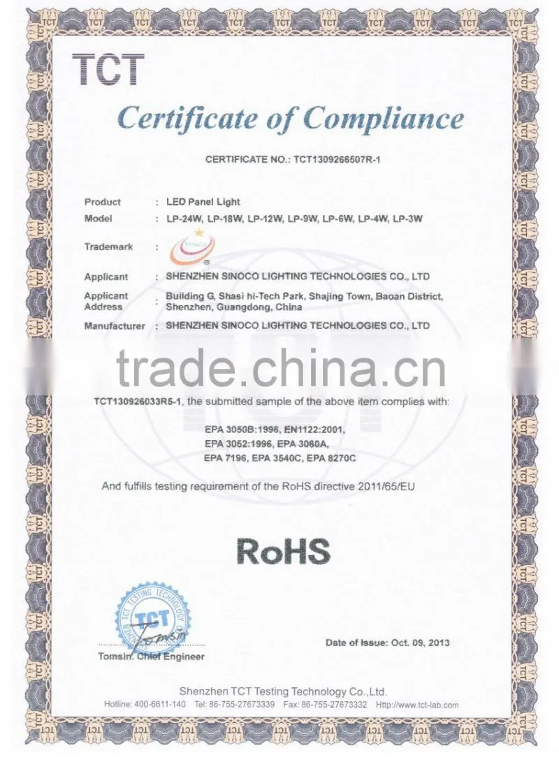 High lumen 600*600 led ceiling panel