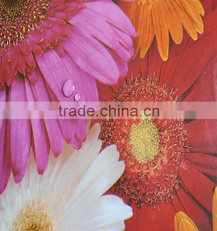 PVC with non-woven tablecloth