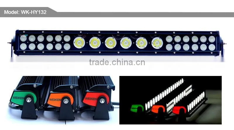 Cre e 12v 132W Led Light Bar 20inch 3w 10w Mixed Led Light Bars for Offroad Trucks