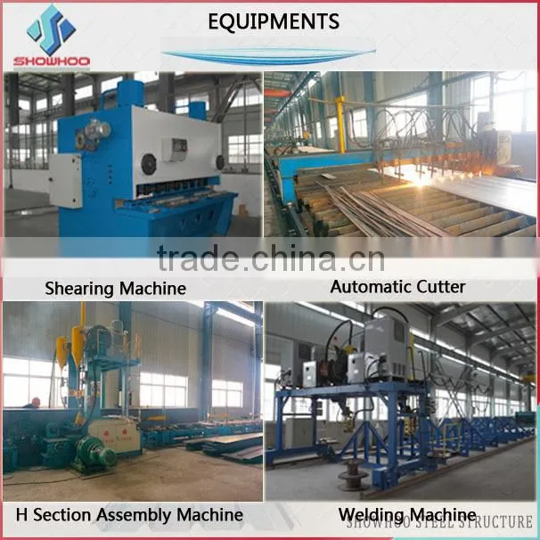 galvanized design steel structure frame workshop made in china