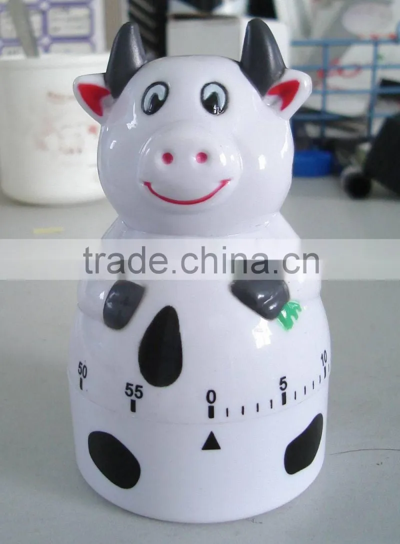 China supplier plastic ABS pig shape countdown Timer