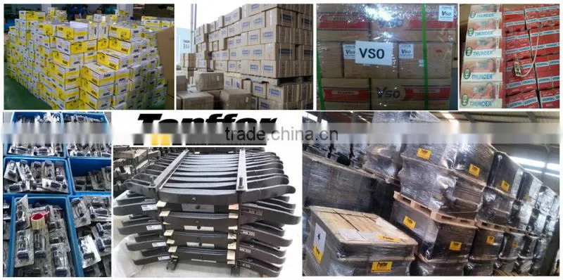 Landing gear for trailer parts