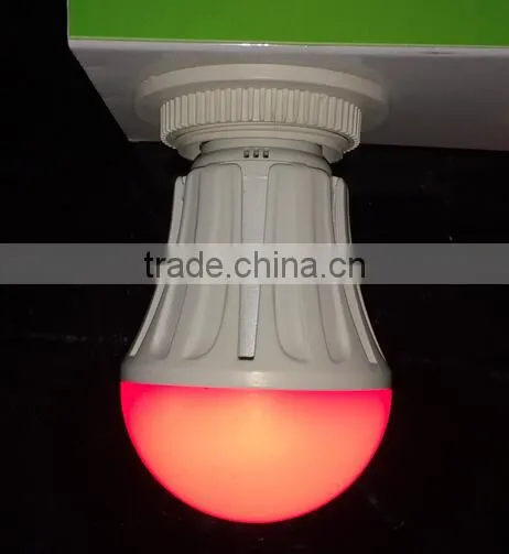 Dimmable wireless bulb smart bluetooth led bulb operated by iphone or andriod mobiles