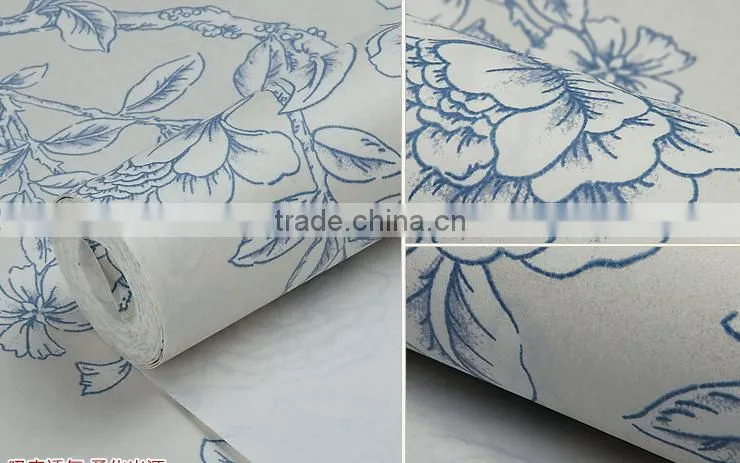 cheap classic china wallpaper home decoration wallpaper for living room