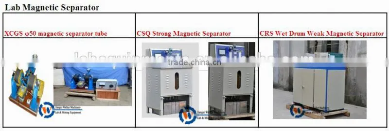 laboratory davis tester, iron ore test equipment from China, magnetic separator tube