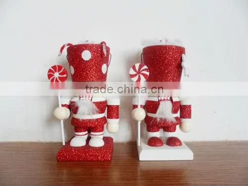 Christmas Decoration Hand painted wooden nutcraker