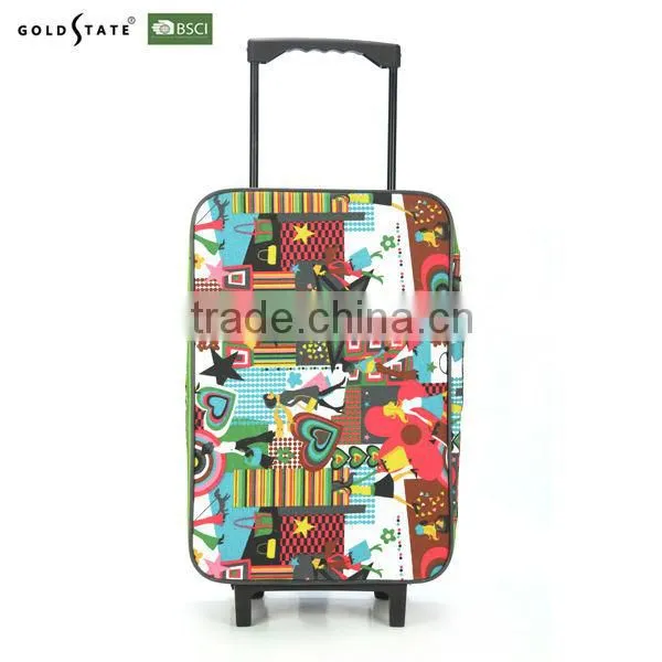 2016 hot sale Waterproof foldable luggage/trolley bag