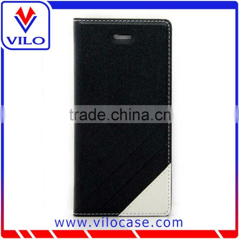 Magnet design flip leather case cover for Iphone 6