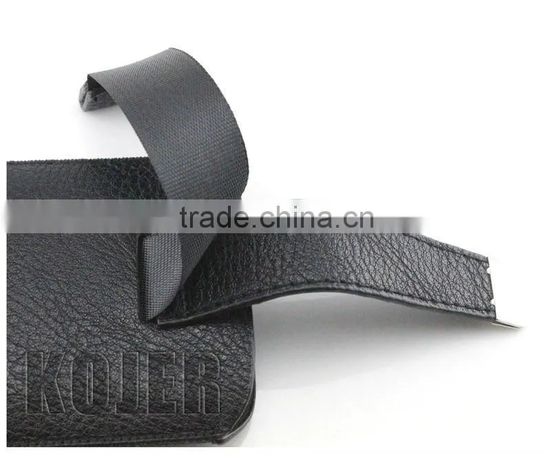 China manufacturer Cowhide Leather High Quality Case for iPhone 5,for iPhone 5 Pouch Case