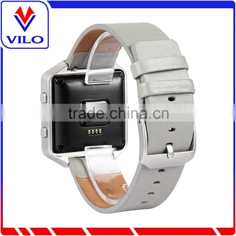 Genuine Leather band Clasic Watchband Bracelet For Fitbit Blaze