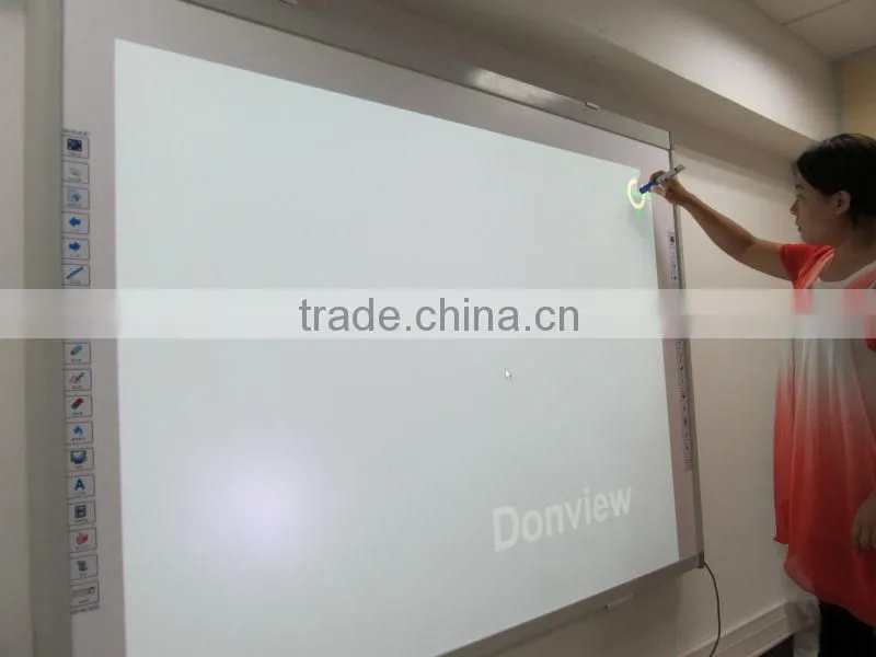 Interactive whiteboard and wireless writing tablet for classroom