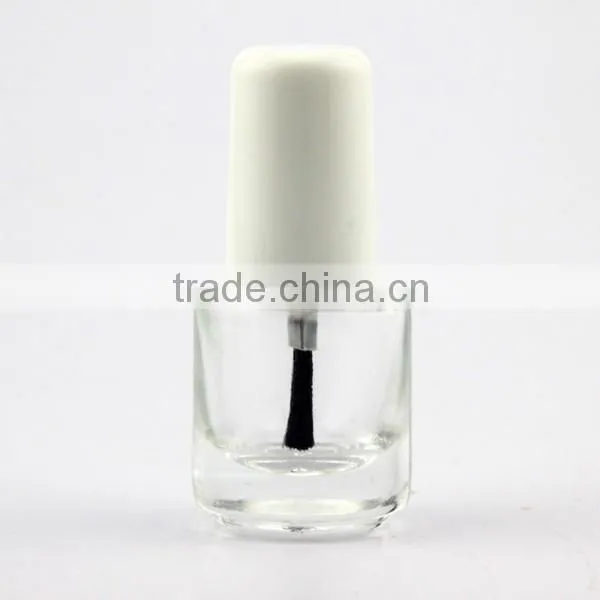 5ml long narrow glass nail polish bottle