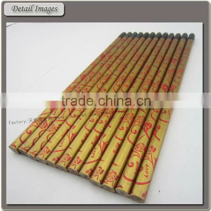 Nice Quaity HB Pencil With Black Eraser