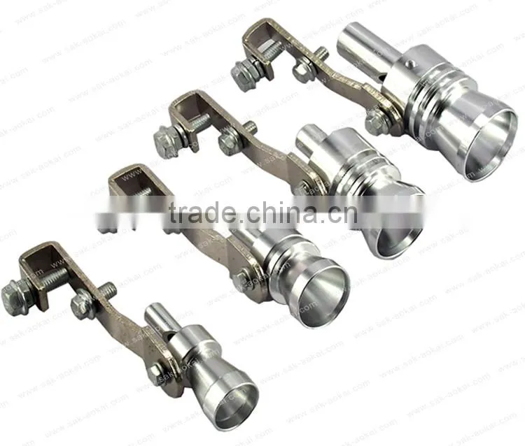 White Turbo Sound Whistle Exhaust Pipe