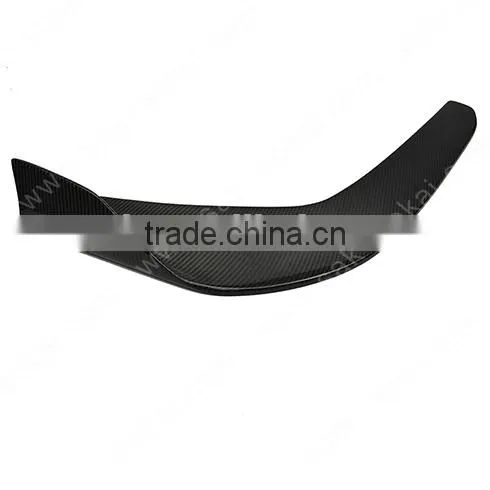 universal car front lip spoiler carbon fiber front spoiler(pair)