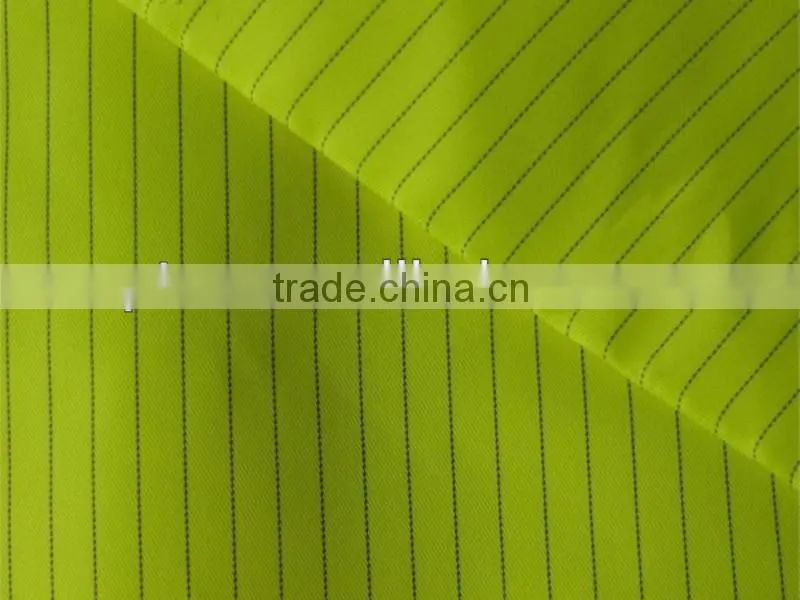 21*16 128*60 57/58''100%cotton anti-static with fire retardant fabric