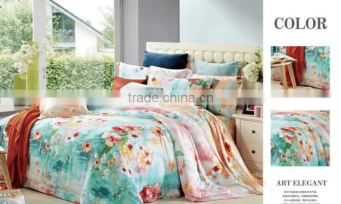 40*40 140*95 reactive printing tencel bedding set
