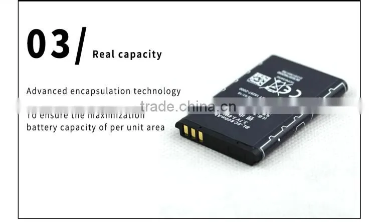 bl 5c battery 800mAh mobile phone battery hot sell in Middle EAST Market (BL-5C)