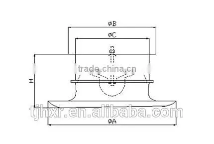 700mm Aluminum Adjustable Blade Swirl Air Diffuser
