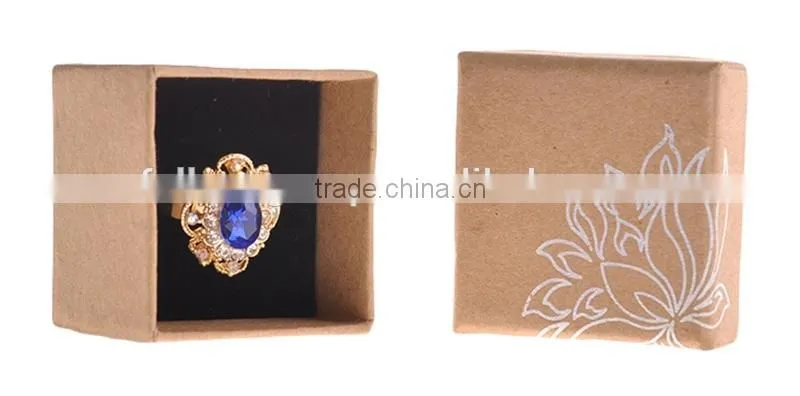 Jewelry ring necklace bracelet gift packaging craft paper box