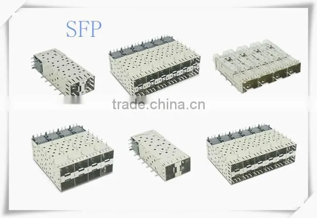 SFP optical transceiver connector customized logo