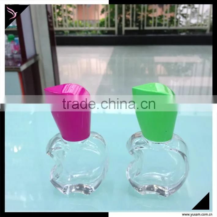 Empty glass nail polish bottle small glass bottles
