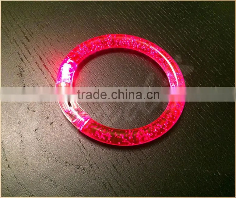 Party led acrylic blinking light bracelet