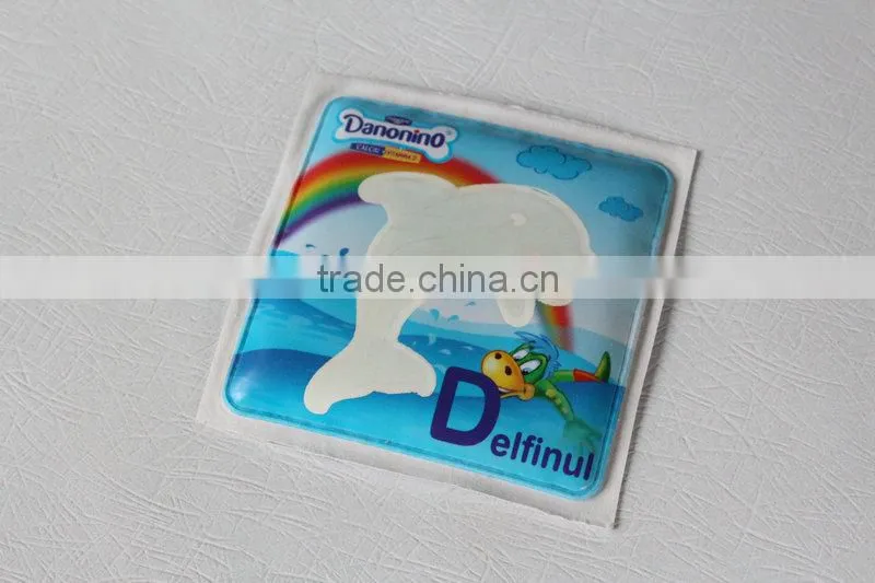 lenticular 3D effect sticker for promotion