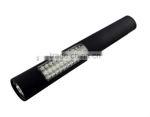 Super bright 36+1 led battery powered led work light magnetic