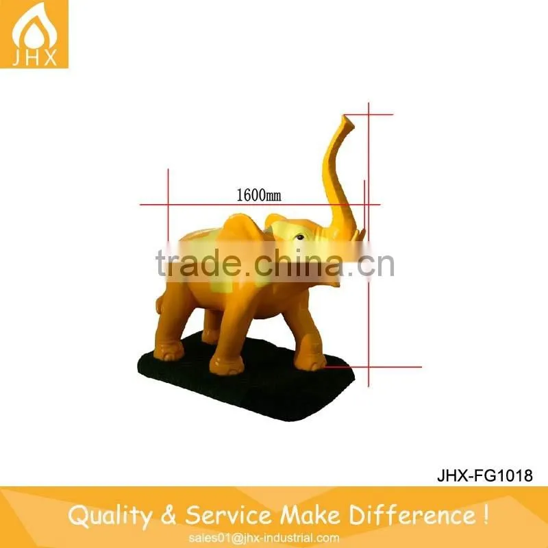 Beautiful Fiberglass Elephant Statue Life-size Fiberglass Statues