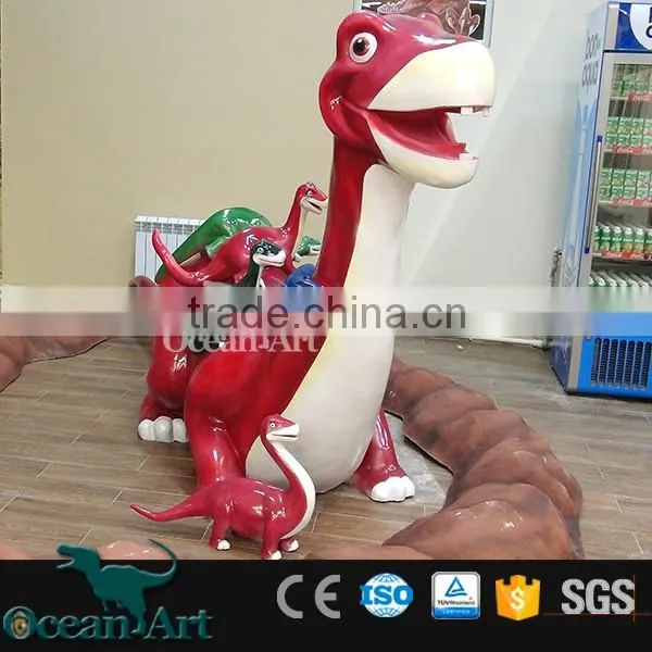 OAV3132 Artificial Cartoon Dinosaur Robot For Theme Park