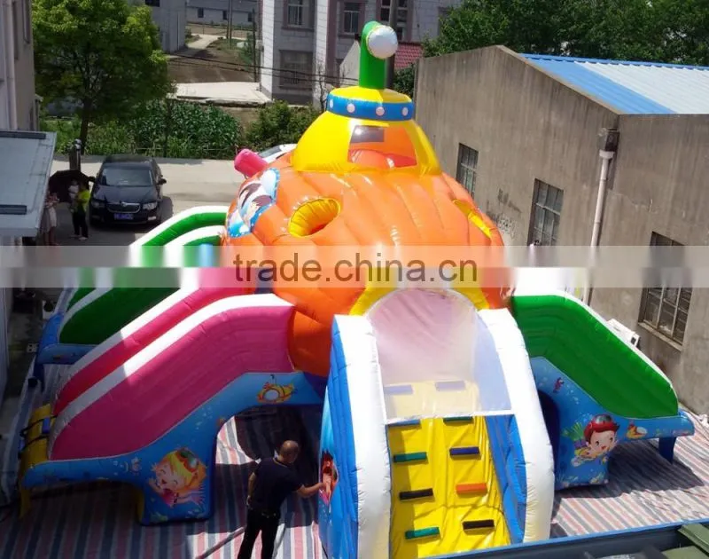 commercial big water slide /giant infaltable water slide for adult