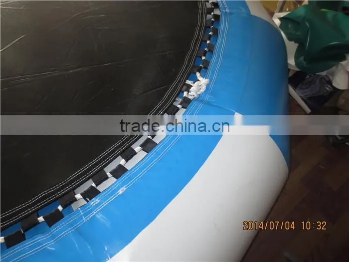 Inflatable water bouncer water trampoline rental