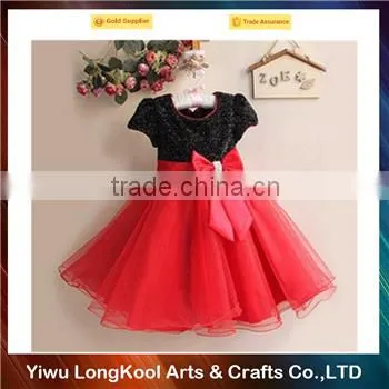2016 Wholesale hot sale girls fancy tutu dress lovely girl dress