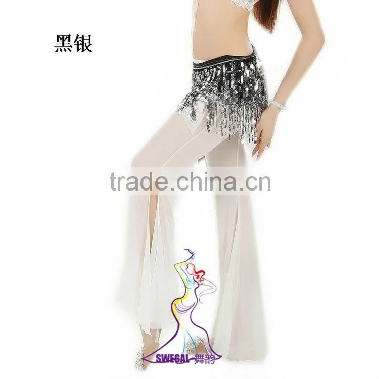 SWEGAL J13055 bright sequin belly dance hip scarf