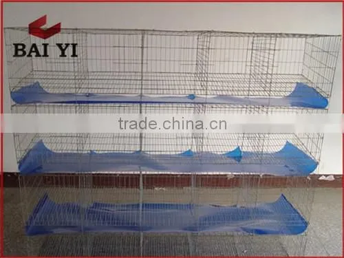 BAIYI Mesh Company Rabbit Cage Industrial Sale A-Type &H-Type Low Carbon Steel Wire Cage