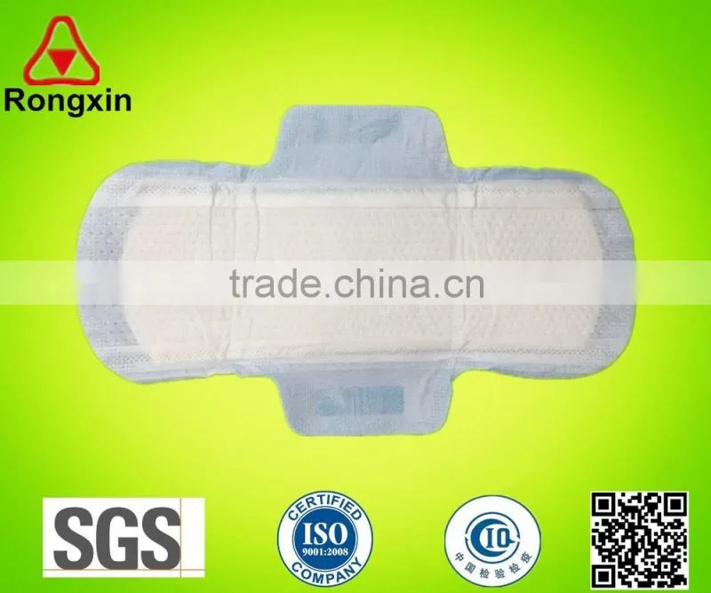 Disposable Ladies Sanitary Napkin for women sanitary towel Manufacturer in China with Cotton Cover